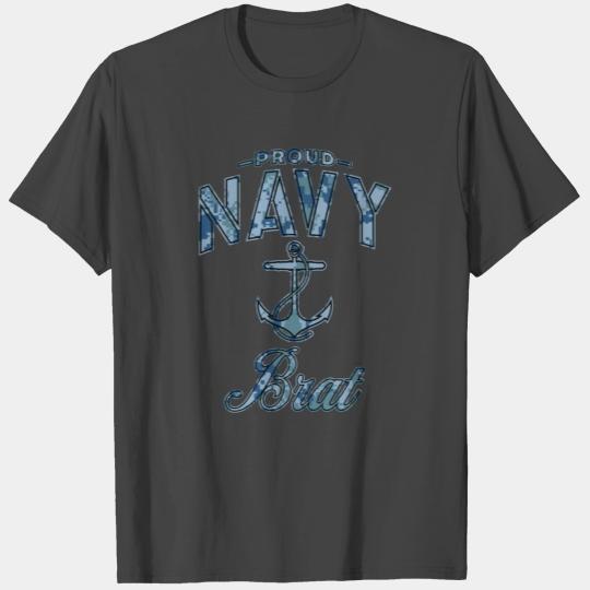Navy Brat For Women And Men Camo birthday christ T Shirts