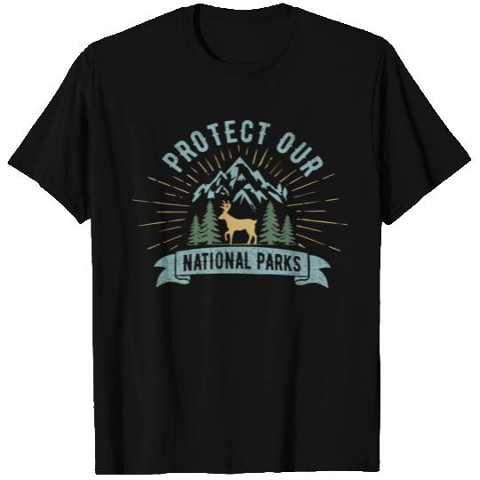 Protect Our National Parks Vintage Colors T Shirts