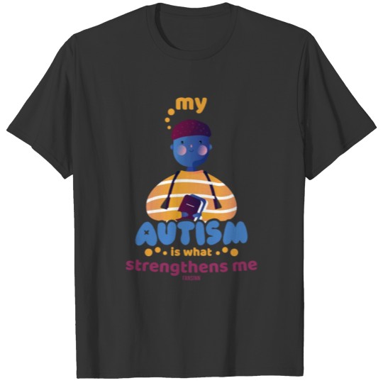 smarter autism schoolboy T-shirt