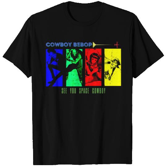 Cow Bebop team T Shirts, Cow Bebop characters