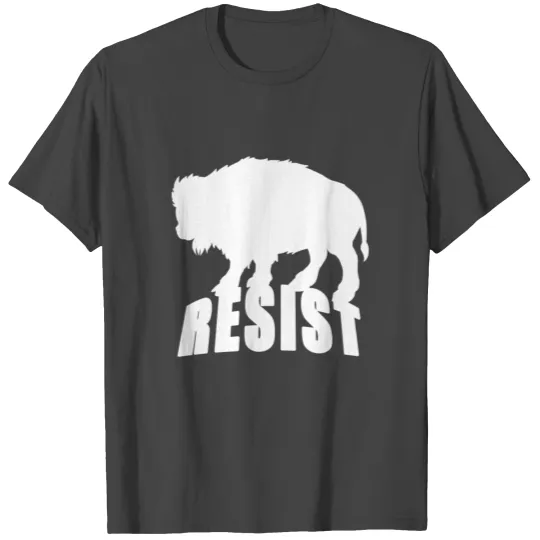 Resist Alt National Park Resist YStone Bison T Shirts