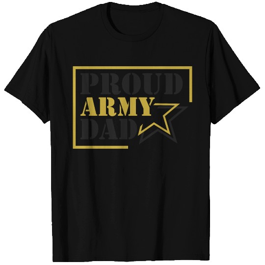 Proud Army Dad T Shirts