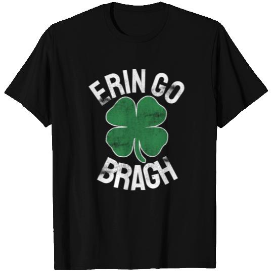 St Patrick S Day Shamrock Erin Go Bragh Irish Sain T Shirts