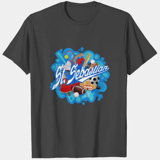 St Sebastian Patron Saint Of Sports Catholic Athl T Shirts