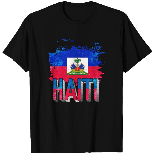 Haitian Vacation Haiti Flag T Shirts