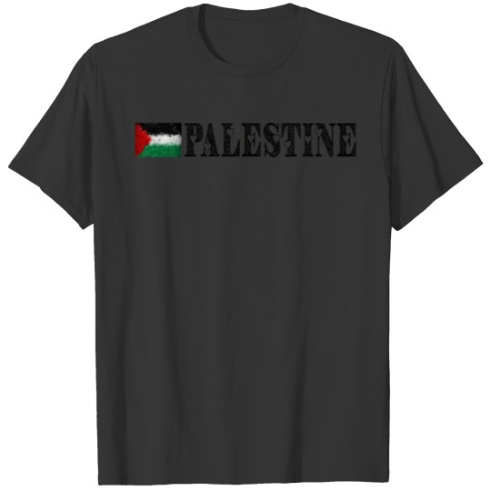 heart palestine flag v11 T-shirt