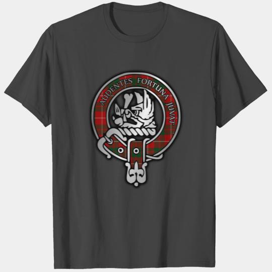 Clan MacKinnon Tartan Crest T Shirts