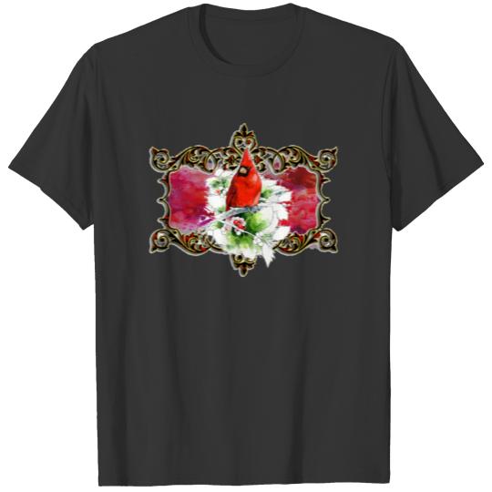 Watercolor Cardinal T Shirts