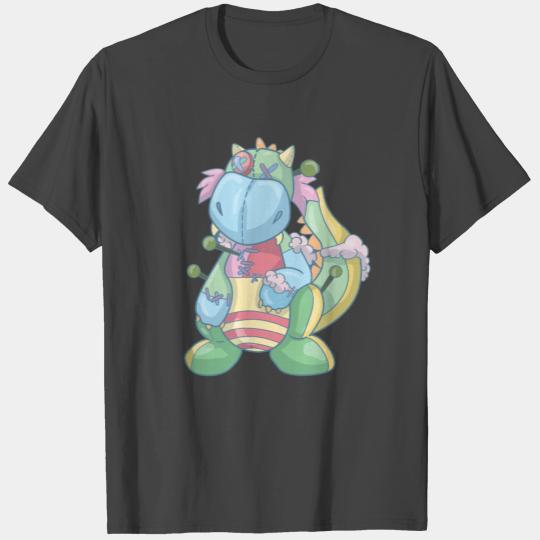 Kawaii Pastel Goth Voodoo Doll Cute Creepy Dragon T Shirts