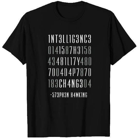 Stephen Hawking T Shirts | Intelligence