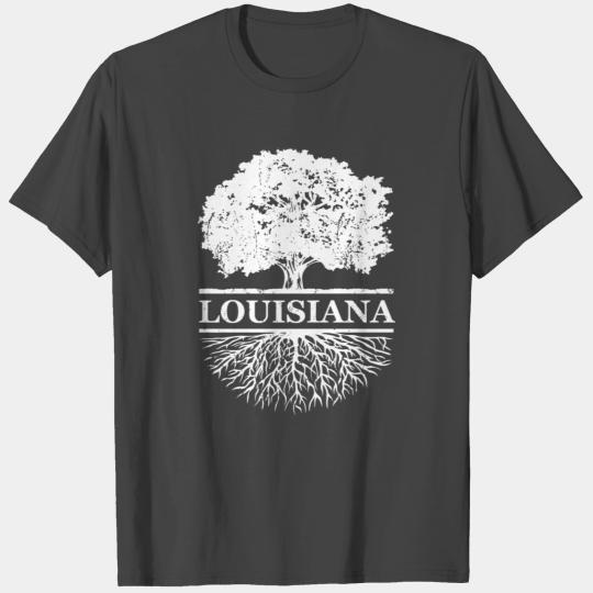 Louisiana Vintage Roots Outdoors SouvenirGift T Shirts