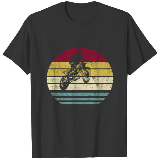 Motocross Racing Bike Vintage for Men Dad Gift T-shirt