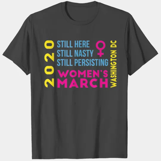 Washington DC Womens March January 2020 T 3 T Shirts