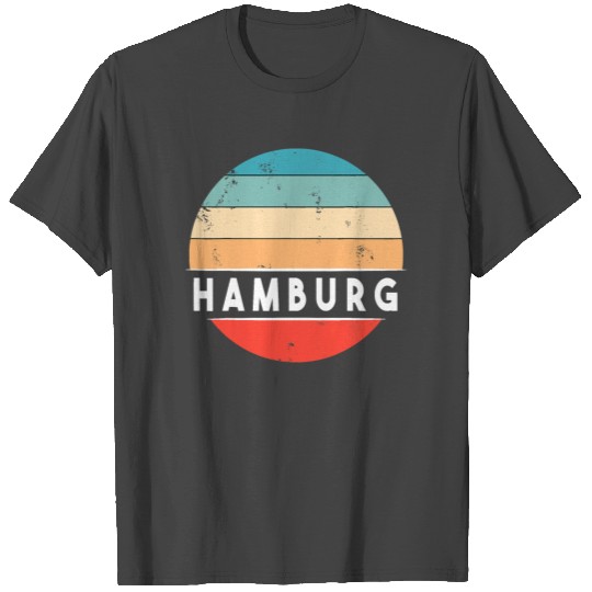 Vintage City Trip Hamburg Gift Germany T Shirts