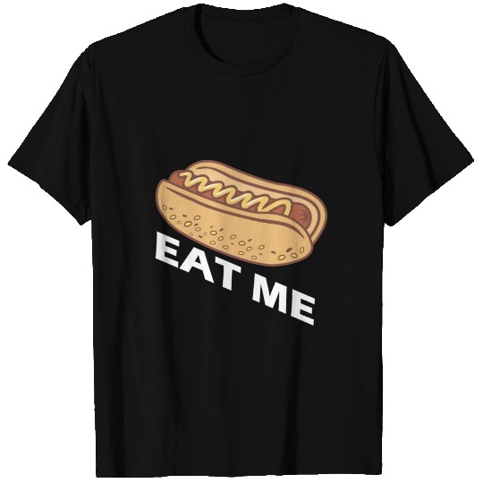 hot dog eat me T Shirts