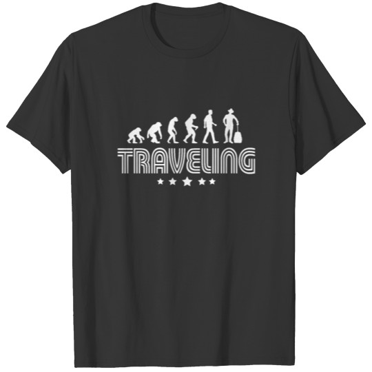Evolution Of Traveling T-shirt