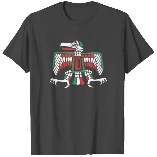 Aztec Mexican Eagle Ancient Aztec Culture T Shirts