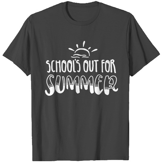 Retro Last Day Of School Schools Out For Summer T Shirts