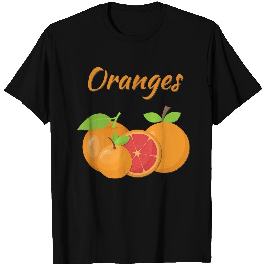 Oranges Summer Spring Fruit Citrus Top T Shirts