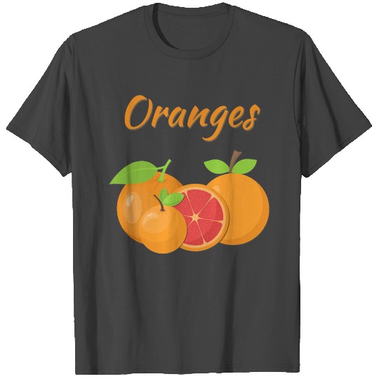 Oranges Summer Spring Fruit Citrus Top T Shirts