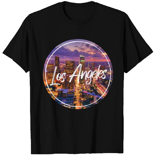 Los Angeles California Cityscape T Shirts