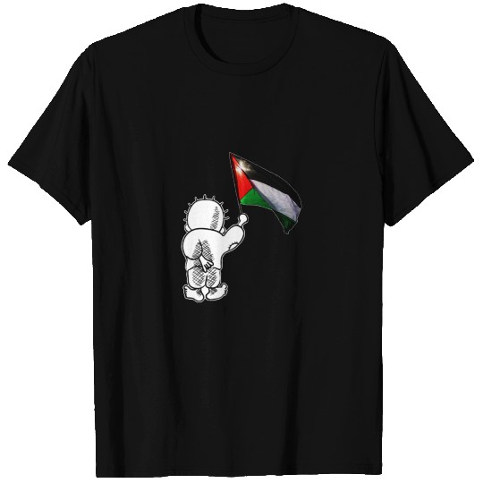 Handala Free Palestine Symbol T Shirts