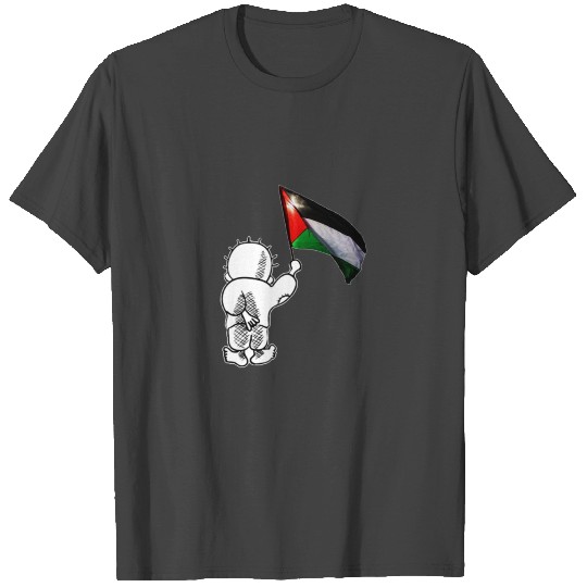 Handala Free Palestine Symbol T Shirts