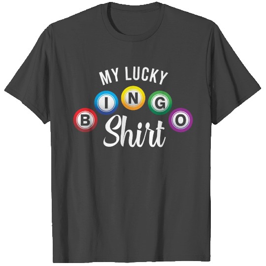 My Lucky Bingo T Shirts Gift