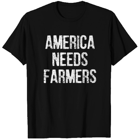 America Needs Farmers Premium T Shirts