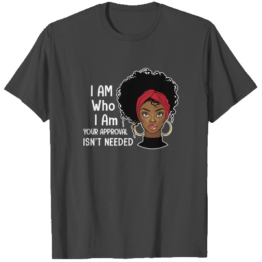 Black Queen Lady Curly Natural Afro African T Shirts