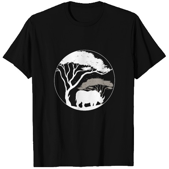 Rhinoceros in Africa T Shirts