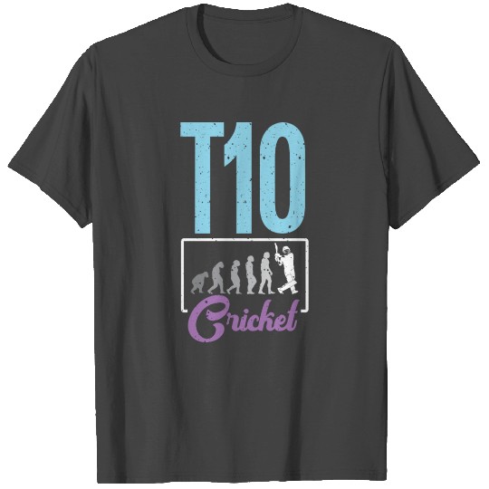 T10 Cricket Player Sports Team Sport T Shirts