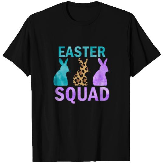 Easter Squad for Women and Girls Easter Bunny T Shirts