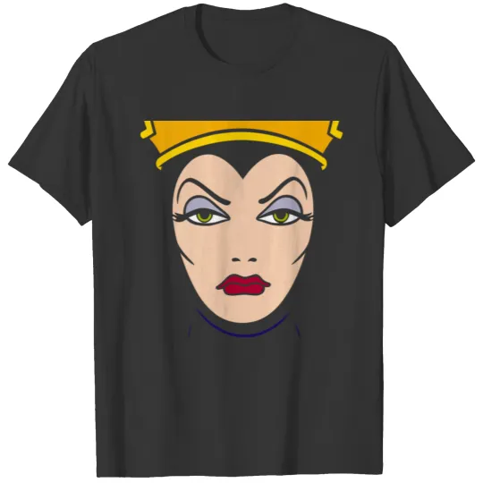 Disney Villains Evil Queen Big Face T Shirts