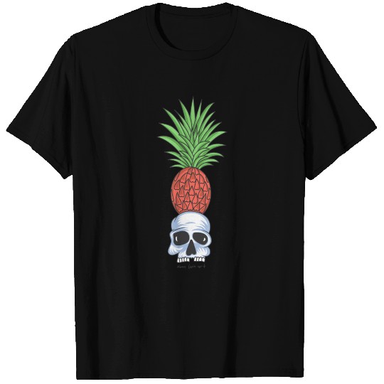 Pineapple skull T Shirts