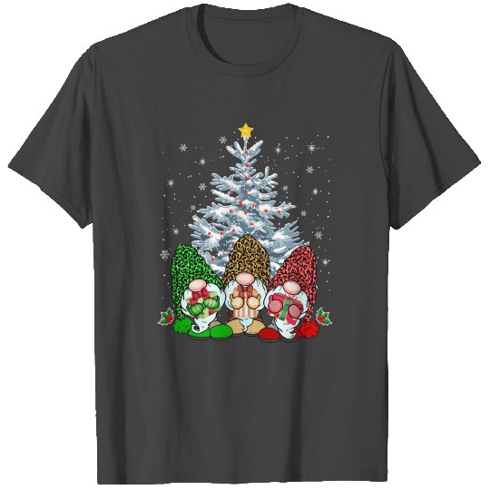 Three Nordic Gnomes And Their Christmas TreeGift T T Shirts