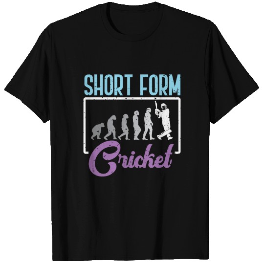 Short Form Cricket Player Sports Team Sport T Shirts