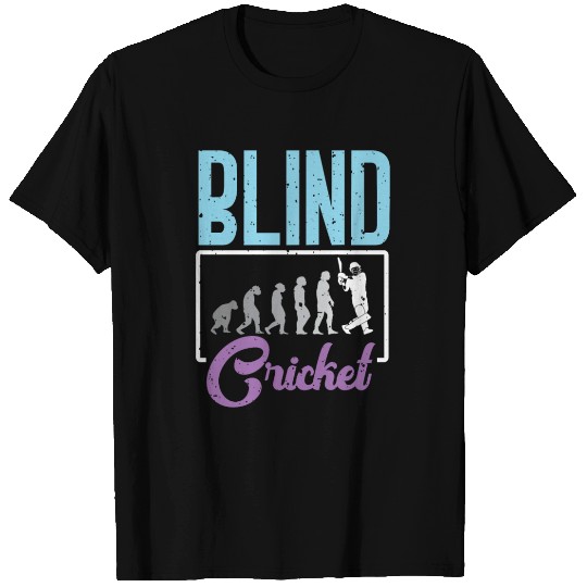 Blind Cricket Player Sports Team Sport T Shirts