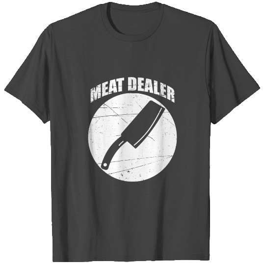Funny Hilarous Meat Cutter Butcher Farmer Cleaver T Shirts
