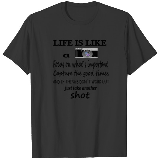 camera T-shirt