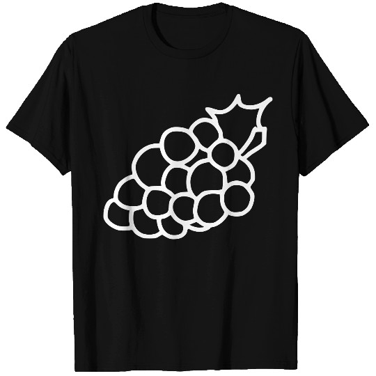 emojis sketch grape T Shirts