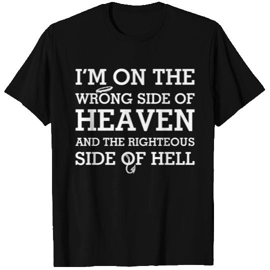 Heaven and hell T Shirts