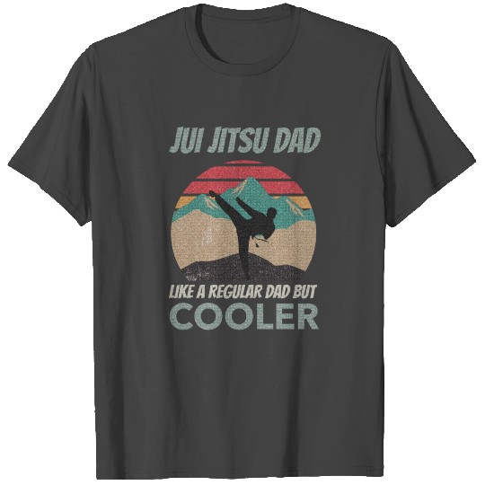 Jiu Jitsu Dad Like A Regular Dad But Cooler T Shirts