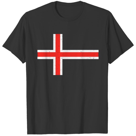 Iceland Flag Vintage Style Retro Icelandic T-shirt