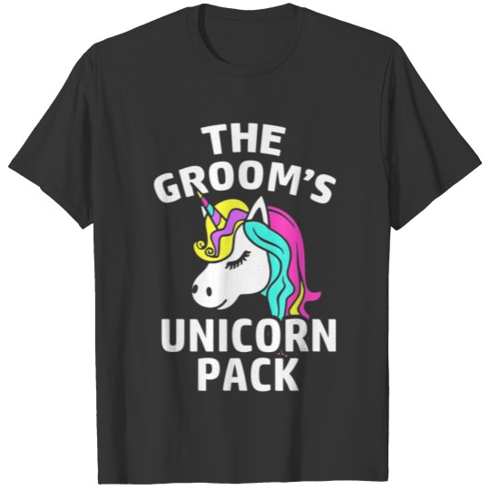 LGBT Pride Gay Bachelor Party Unicorn Pack T-shirt