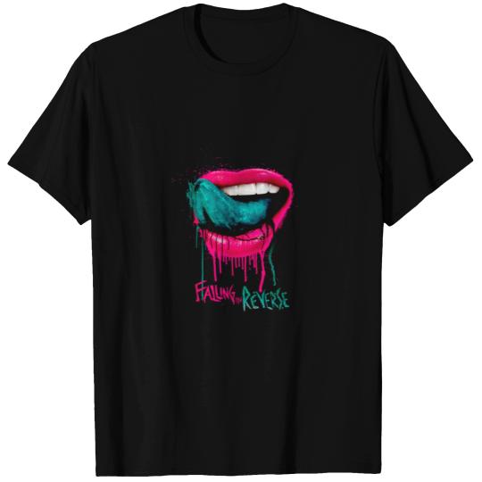 Kings Road Merch Falling in Reverse Lips T Shirts