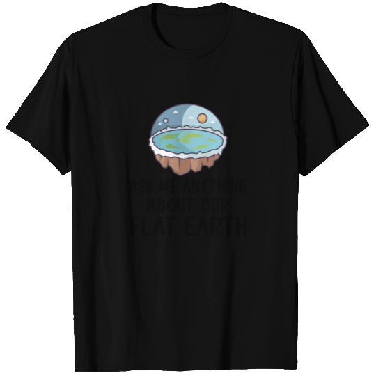 Flat Earth Theory Flat Earth Army Earth flat Gift T Shirts