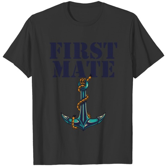 Captain and First Mate Matching T-shirt