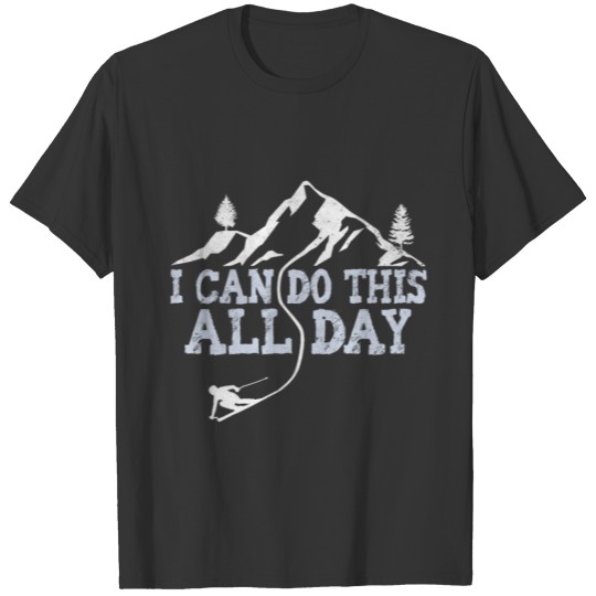 Skiing Mountains T-shirt