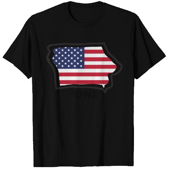 Iowa USA United States State T Shirts